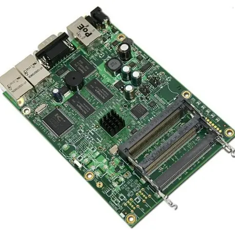 Mikrotik Wireless Bridge Motherboard RB433AH 680MHz CPU 128MB RAM 3* Ethernet 3* miniPCI RouterOS L5