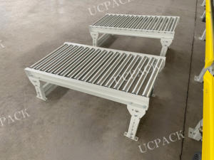 Transportador de rodillos sin motor para almacenamiento final/transportador de rodillos de patín de gravedad/rodillo Transportador de Gravedad - Product Image 3