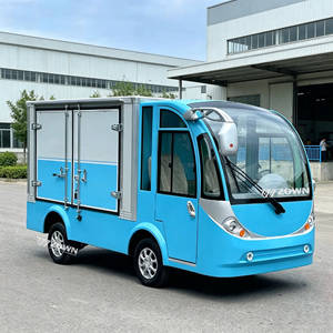 Autobús eléctrico panorámico de 2 pasajeros sin contaminación para transporte turístico en complejos ecológicos - Product Image 1