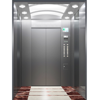 Beliebtester Moderner Hauslift Kleiner Heimaufzug mit Getriebeloser Traktionsmaschine AC-Antrieb CE-Zertifiziert