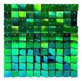 Azulejos de cerámica para pared 300 x 300 mm, brillantes, color verde, para baño interior, diseño contemporáneo - Product Image 3