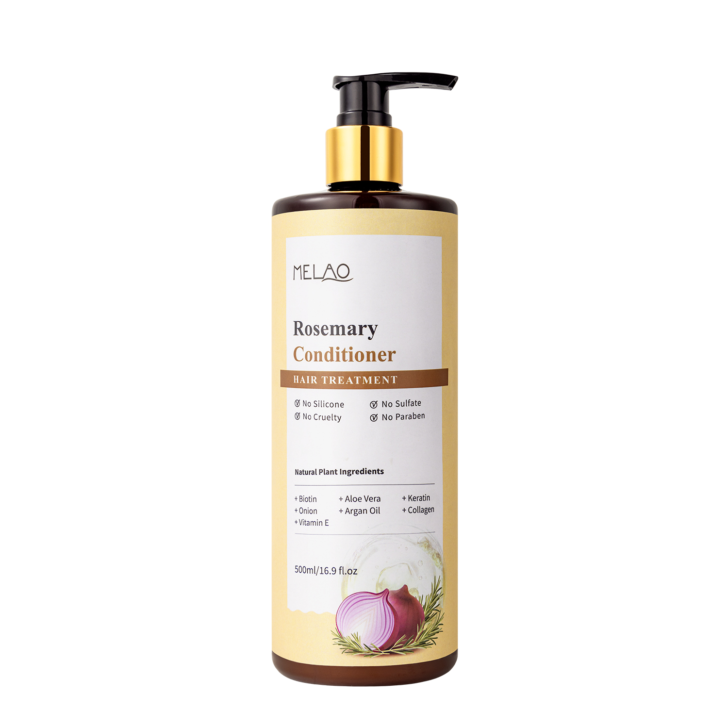 500ml ROSEMARY+ONION+BIOTIN HAIR TREATMENT CONDITIONER