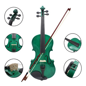Haute qualité pas cher prix professionnel élégant violon 4/4 avec différentes couleurs - Product Image 5