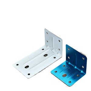 Soportes de esquina de acero inoxidable, soportes de estante en ángulo recto de 90 grados para gabinetes, muebles de baño, soporte de metal duradero - Product Image 1