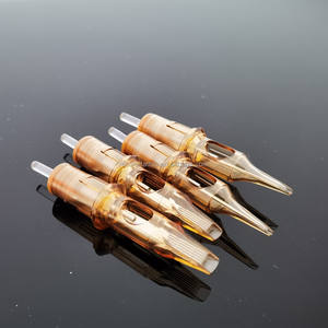 Aguja de Tatuaje Profesional Desechable de Acero Inoxidable con Sistema de Membrana Permanente Esterilizada <span class=keywords><strong>para</strong></span> Uso en Máquinas de <span class=keywords><strong>Tatuar</strong></span> - Product Image 1