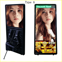 Zz Group Panneau publicitaire lumineux mobile portable à LED de 31 pouces pour sac à dos, idéal pour la marche