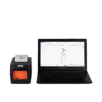 Imprimante thermique de reçus 80 mm en gros avec coupeur automatique 250 mm/s, interface USB pour caisse de supermarché et comptoir de point de vente, en stock