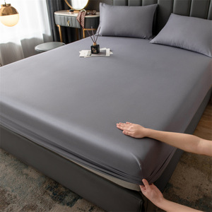 Breathable Waterproof Queen Size Mattress Protector Mattress Pad Cover Double Bed Sheet 10 Children Quality 40 Printed Bed Mat