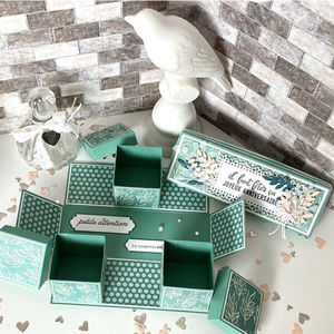 Boîtes à dragées carrées de luxe avec fermeture magnétique, boîte cadeau ange pour baby shower, baptême, anniversaire, décoration de mariage - Product Image 4