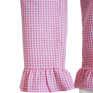 Mới thời trang màu hồng rô hàng đầu, quần tây, đồ ngủ của phụ nữ và mặc nhà - Product Image 5