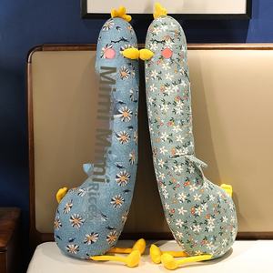 Dessin animé mignon fleur Super doux en peluche canard Long oreiller pour unisexe lit dormir côté sommeil soulagement du Stress - Product Image 2