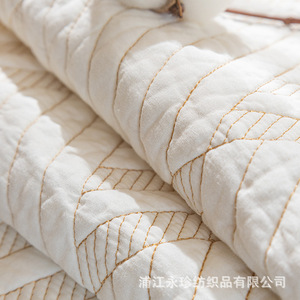 Pure Cotton Quilted <b>Sofa</b> <b>Cover</b> Standard Size Non Slip All Season <b>Sofa</b> Cushion <b>For</b> Living Room - Product Image 2