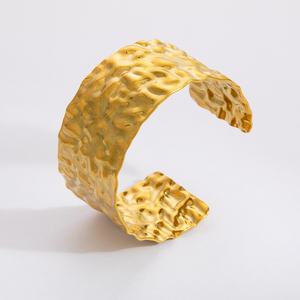 <b>Adjustable</b> Opening Stainless Steel Waterproof <b>Bracelet</b> for Women Simple Versatile Design Trendy Charm <b>Bracelets</b> for Anniversary - Product Image 5