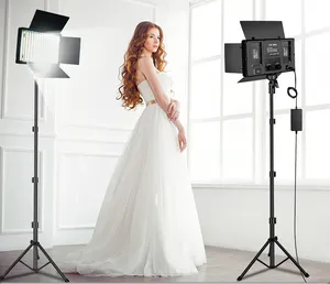 عرض حصري: إضاءة لوحية <span class=keywords><strong>LED</strong></span> احترافية U600 600E للتصوير الفوتوغرافي، تعمل بالبطارية، 8 بوصة، 50 واط، ثنائية اللون، للاستوديو وتصوير الفيديو - Product Image 4