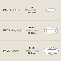 Serviettes hygiéniques pour femmes, super douces, hypoallergéniques, jetables, protège-slips, sans chlore, sans parfum, coton biologique