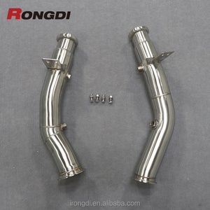 Downpipe de performance RD pour Mercedes-Benz AMG C43 / E43 / E400 W205 M276 2017+ 3.0T en acier inoxydable – Amélioration du downpipe - Product Image 4