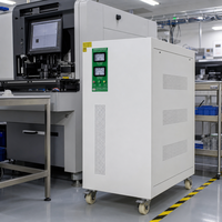 Convertisseur de tension AVR fiable, stabilisateur de tension triple SVC, bobine en cuivre AC haute efficacité pour machines importées TNS-40KVA