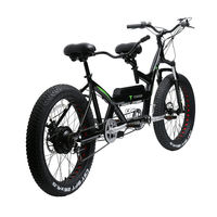 Vélo électrique de ville TXED, nouveau design, cadre en alliage d'aluminium, batterie lithium 48V 13Ah, moteur roue arrière 500W, 2 places, autonomie >60 km