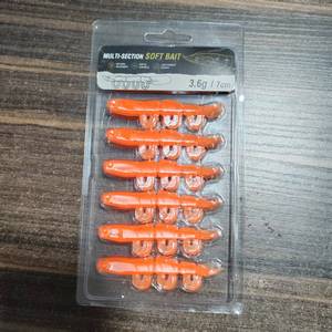 3,6g 7cm 6,7g 10cm Fisch-Kunstköder, Schwimmköder, umweltfreundlicher, weicher, schwacher Köder, weichbeinige Garnelen-Angelköder - Product Image 3