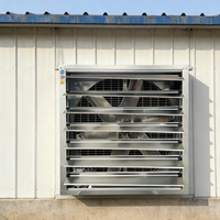 Ventilateur industriel à entraînement direct haute vitesse, ventilateur d'extraction à montage sur fenêtre, ventilateur d'extraction avec boîte