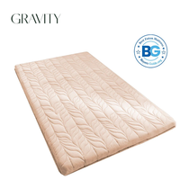 Matelas futon épais en mousse à mémoire de forme Queen-Size 60x80 pouces, matelassé, portable, pliable, pour le sol, style tatami japonais