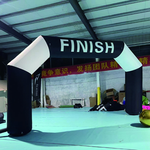 Porte gonflable Arc de course personnalisé Publicité gonflable extérieure Début <span class=keywords><strong>Ligne</strong></span> d'arrivée Logo Arc gonflable à vendre - Product Image 4