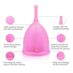 <span class=keywords><strong>ถ้วย</strong></span>ประจำเดือนซิลิโคนแบบใช้ซ้ำได้ Furuize สำหรับผู้หญิง ราคาประหยัด ใช้งานง่าย - Product Image 3