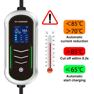 Estación de carga de coche eléctrico 32A EV cargador rápido 7kW Tipo 2 estación de carga portátil - Product Image 3