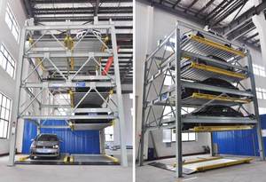 Sistema de Elevación de Estacionamiento Automatizado <span class=keywords><strong>BDP</strong></span> de Múltiples Niveles, de Acero PSH-D, para Cochera, con Capacidad de 2500 kg - Marca Tabitha - Product Image 6