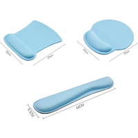 Tapis de souris personnalisé avec logo promotionnel repose-poignet Eva Tapis de souris Vente en gros Sublimation Blanc Bureau Caoutchouc PVC Impression Logo
