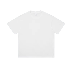 T-<span class=keywords><strong>shirt</strong></span> personnalisé 300 g/m² pour hommes T-shirts vierges surdimensionnés <span class=keywords><strong>avec</strong></span> <span class=keywords><strong>impression</strong></span> unisexe T-shirts surdimensionnés pour hommes - Product Image 2