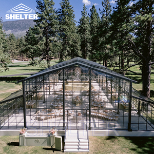 Tenda Cattedrale per Eventi da 15x30m, Impermeabile in PVC, per 100-500 Persone, 200-300 Posti a Sedere, per Matrimoni e Feste, Utilizzabile in Tutte le Stagioni - Product Image 1