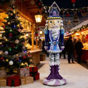 Statue de <span class=keywords><strong>Casse</strong></span>-<span class=keywords><strong>Noisette</strong></span> de Noël grandeur nature, <span class=keywords><strong>figurine</strong></span> de Noël en résine de 1,80 m pour l'entrée des centres commerciaux, les jardins et les cours - Product Image 5