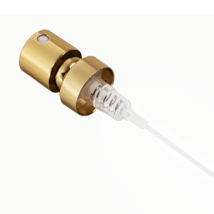 Золотой Алюминиевый обжимной распылитель для духов, 15 мм, 18 мм - Product Image 3