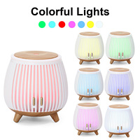 Nouveau diffuseur d'arômes USB vertical perforé avec humidificateur ultrasonique 5V pour intérieur