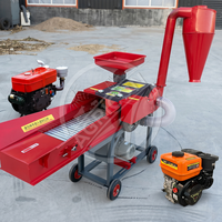 Nouvelle machine agricole multifonctionnelle automatique de découpe et de broyage de fourrage Agricon 4,8 tonnes avec moteur en cuivre pur, convoyeur à chaîne et tamis pour volailles