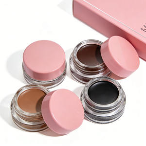 Pomade à sourcils en gros, crème, gel à sourcils longue durée, imperméable, anti-bavures, anti-transpiration, brun moyen - Product Image 5