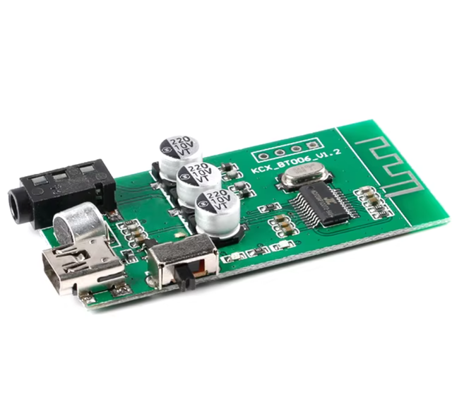 Wireless Bluetooth Audio Receiver Board Module 4.2 Circuit Receiving Board for High-quality Stereo Audio Output