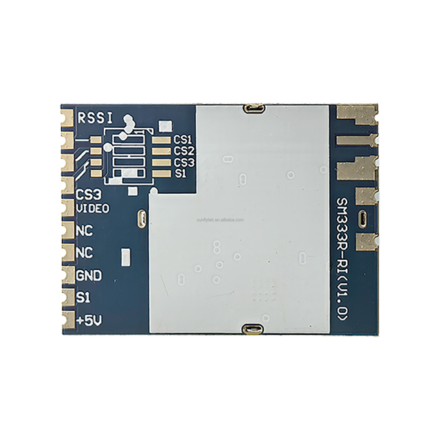 SFT SM333R-RI 3.3 GHz VRX 16CH FPV Video Receiver Module 3170-3470 MHz High Sensitivity PCBA  Vehicle Monitoring System