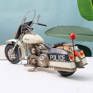 Modellino di <span class=keywords><strong>Moto</strong></span> Vintage <span class=keywords><strong>in</strong></span> Metallo, Decorazione Rustica per la Casa, <span class=keywords><strong>Regalo</strong></span> di Compleanno per Bambini - Product Image 4