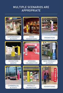 Pilier gonflable portable léger CATC avec <span class=keywords><strong>souffleur</strong></span> interne, tissu Oxford 350D/420D imperméable pour la promotion de la marque, événements en plein air - Product Image 5