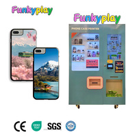 Funkyplay Planes flexibles Máquina expendedora automática Alquiler de monitoreo remoto Funda de teléfono para empresarios con función SDK