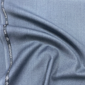 Thời Trang Mềm Đồng Bằng Slub <span class=keywords><strong>Twill</strong></span> Dệt Tr Polyester Rayon Sáng Bóng Chống Thuốc Thoáng Khí Tùy Chỉnh Màu Sắc Suiting Vải - Product Image 5