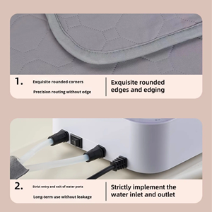 <span class=keywords><strong>Couverture</strong></span> <span class=keywords><strong>Chauffante</strong></span> <span class=keywords><strong>Électrique</strong></span> Universelle 4 Saisons Meiqingya en Polyester, Anti-Brûlure à Sec, Séparation Eau-Électricité pour la Maison - Product Image 5