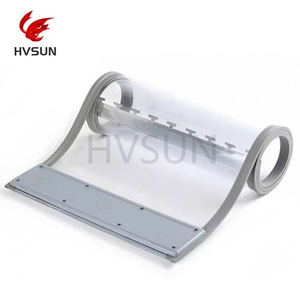 Cortina de Puerta Magnética Transparente de PVC con Aislamiento Térmico y Cierre Automático - Product Image 5