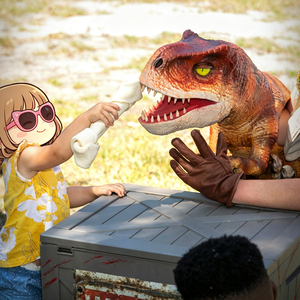 Marioneta <span class=keywords><strong>de</strong></span> Dinosaurio Realista <span class=keywords><strong>de</strong></span> Metal Dino City para Jóvenes - Uso Interior/Exterior, Exhibición Comercial Personalizable - Product Image 5