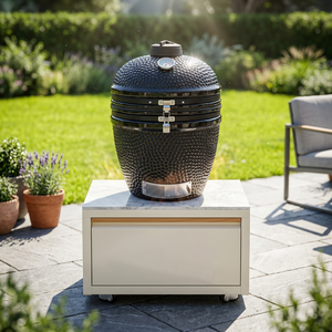 Parrilla Preensamblada con Gabinete de Almacenamiento para Patio, No Requiere Instalación, Perfecta para Reuniones y <span class=keywords><strong>Barbacoas</strong></span> <span class=keywords><strong>en</strong></span> el Patio Trasero - Product Image 1