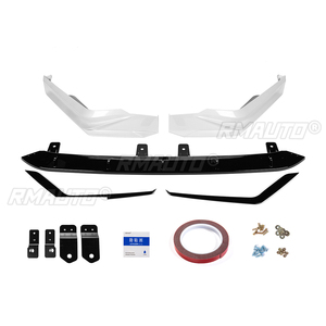 สปอยเลอร์กันชนหน้าแบบถอดได้ ชุดแต่งกันชนหน้า ดิฟฟิวเซอร์กันชน สำหรับ Honda Civic FE180 ปี 2022-2023  ลิ้นกันชนหน้า - Product Image 3