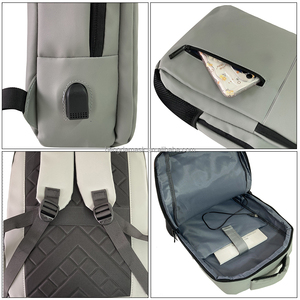 Mochila para Portátil con Forro de Poliéster, Ultraligera, Impermeable, con Marco Externo USB, Reciclada, Alibaba 2025, Producto Más Vendido - Product Image 5
