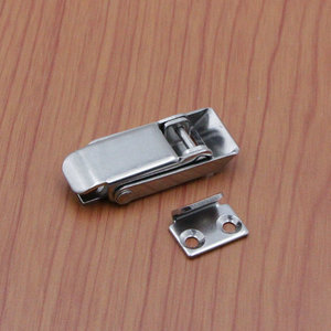 Xin Jieliang Stainless Steel Furniture <b>Lock</b> C-1224-3 Keyless Self-Locking Spring Box Buckle Modern Industrial Design - Product Image 1